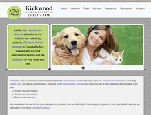 Tablet Screenshot of kirkwoodanimal.com